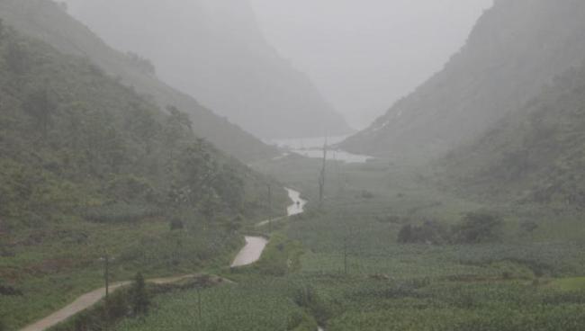 隆林“水淹坝”当地紧急救援