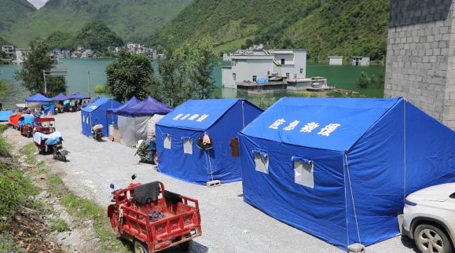 隆林“水淹坝”当地紧急救援 受灾群众得到有效安置